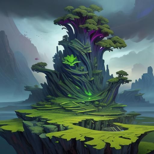 Fantastical Detailed Garlic Still Life in Deep Color