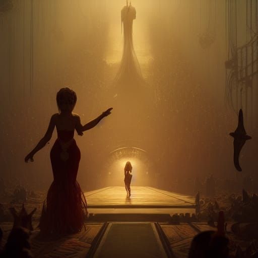 Dark Fantasy Freak Show in Deep Color