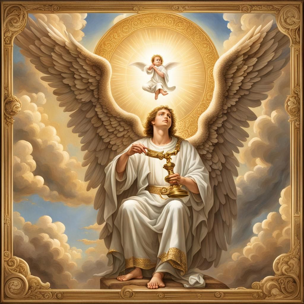 Archangel Shares Secret in Modern Heaven