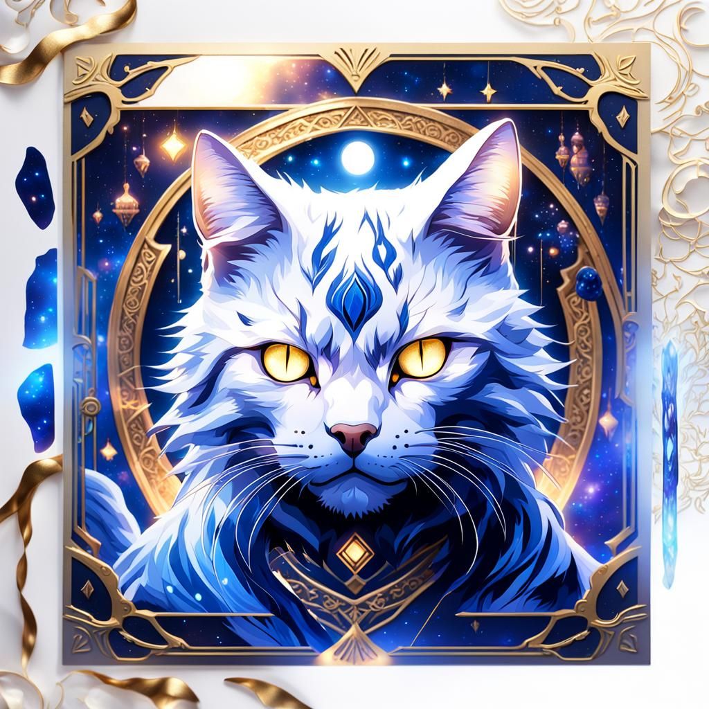 Mystical Nekomata Trading Cards in Velvet Darkness
