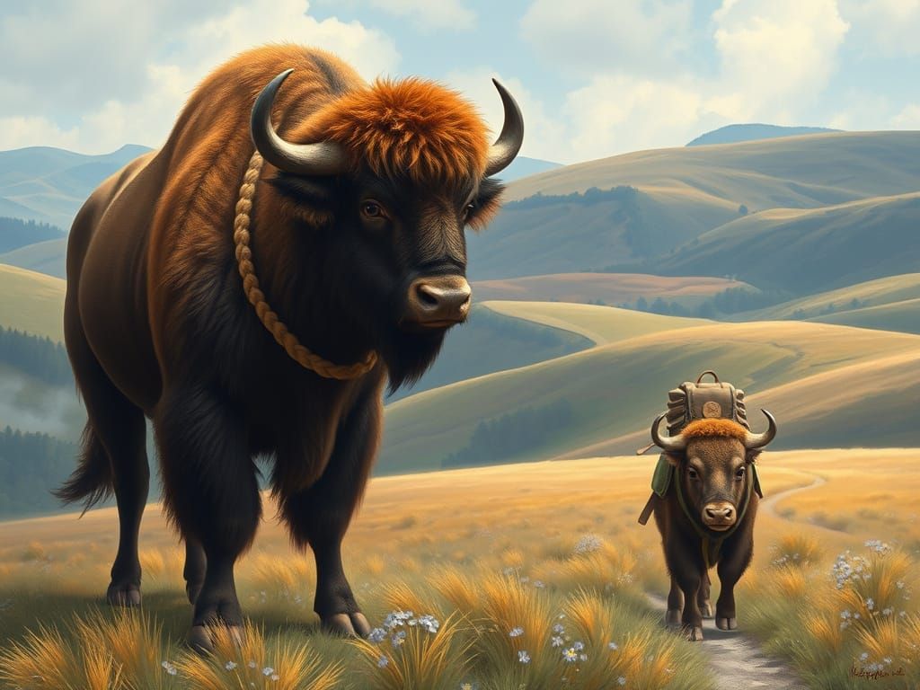 Proud Buffalo Dad Sends Son Off to College