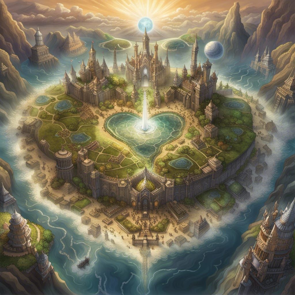 The Earth realm is the realm of humanity. It is a place of diversity and conflict, and it is home to many different race...