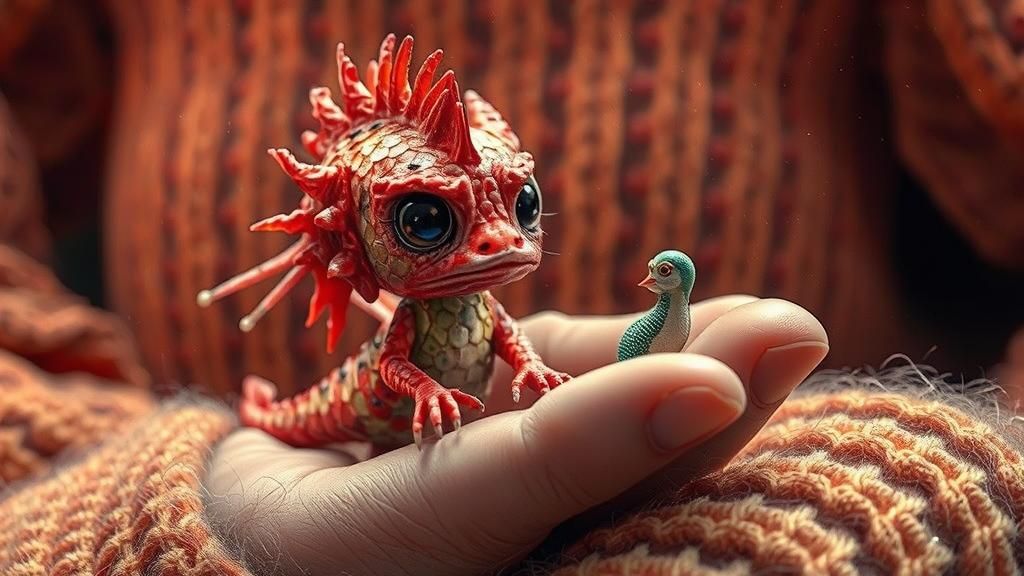 Angler Fish Oil Painting in Pop Surrealism Style