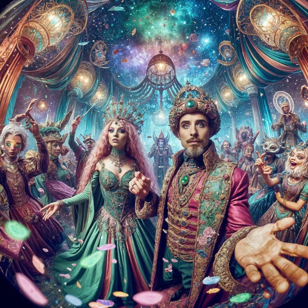 Magical Spectacle with Mythical Creatures