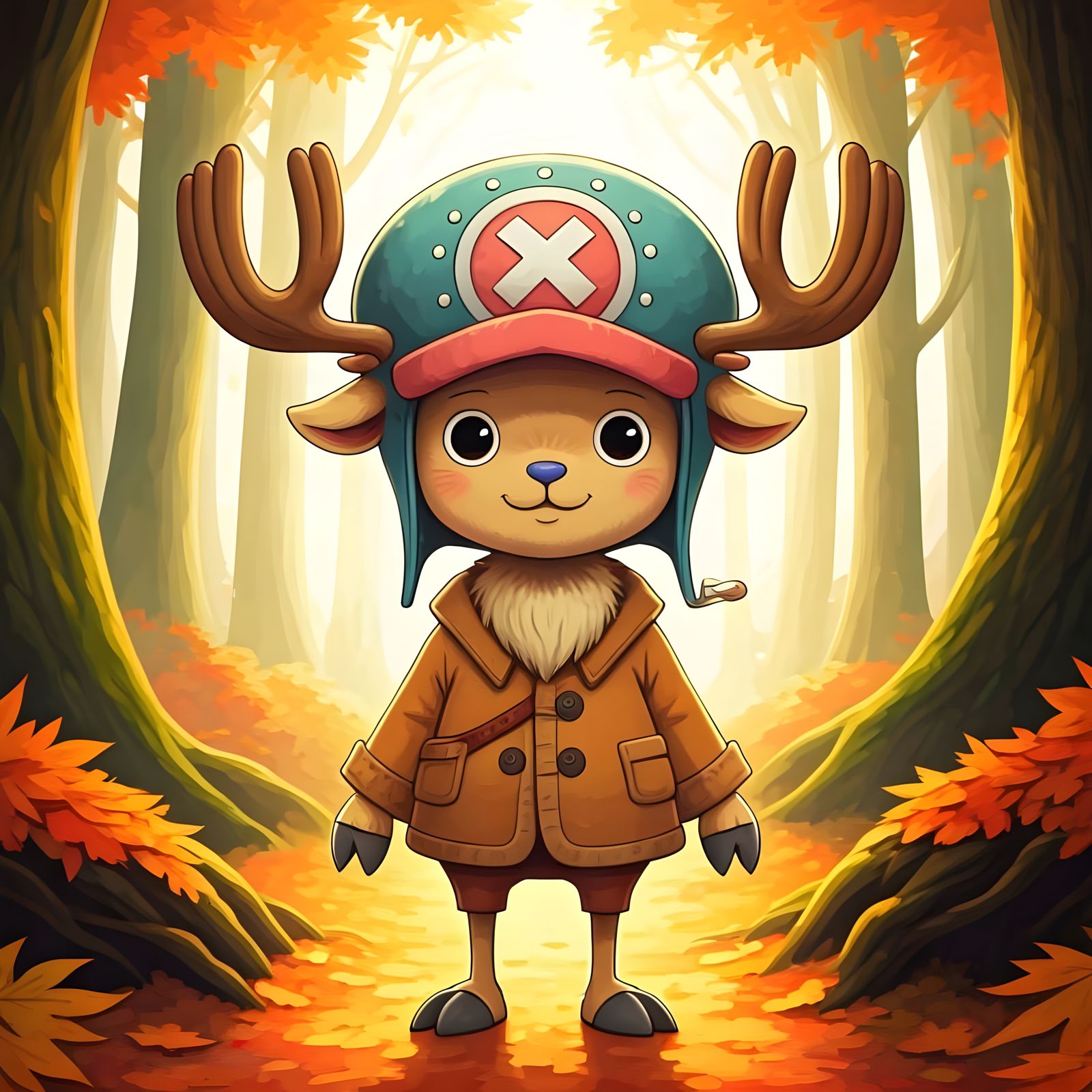 Chopper's Ghibli-Inspired One Piece Adventure