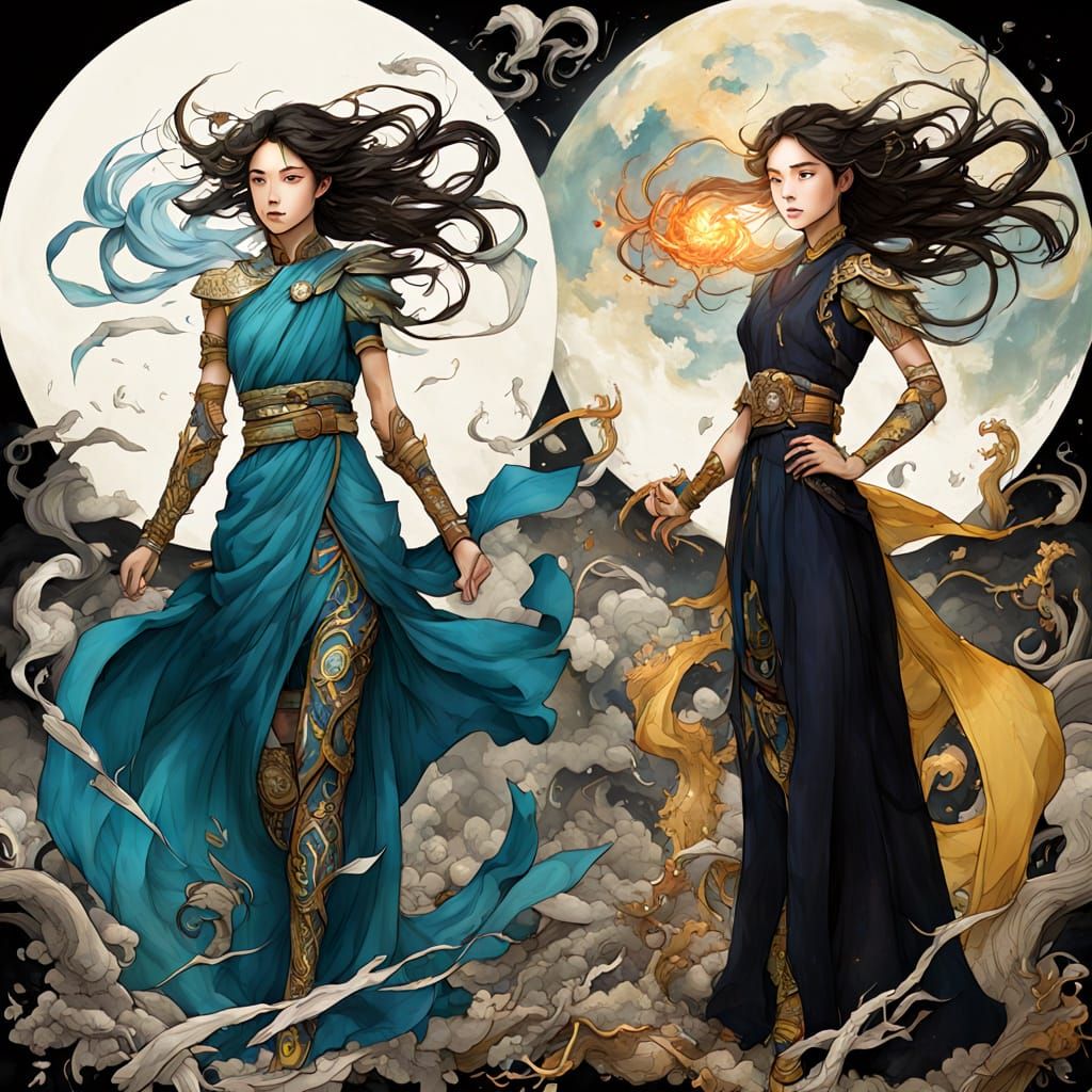 Wind and Earth Elemental Opposites