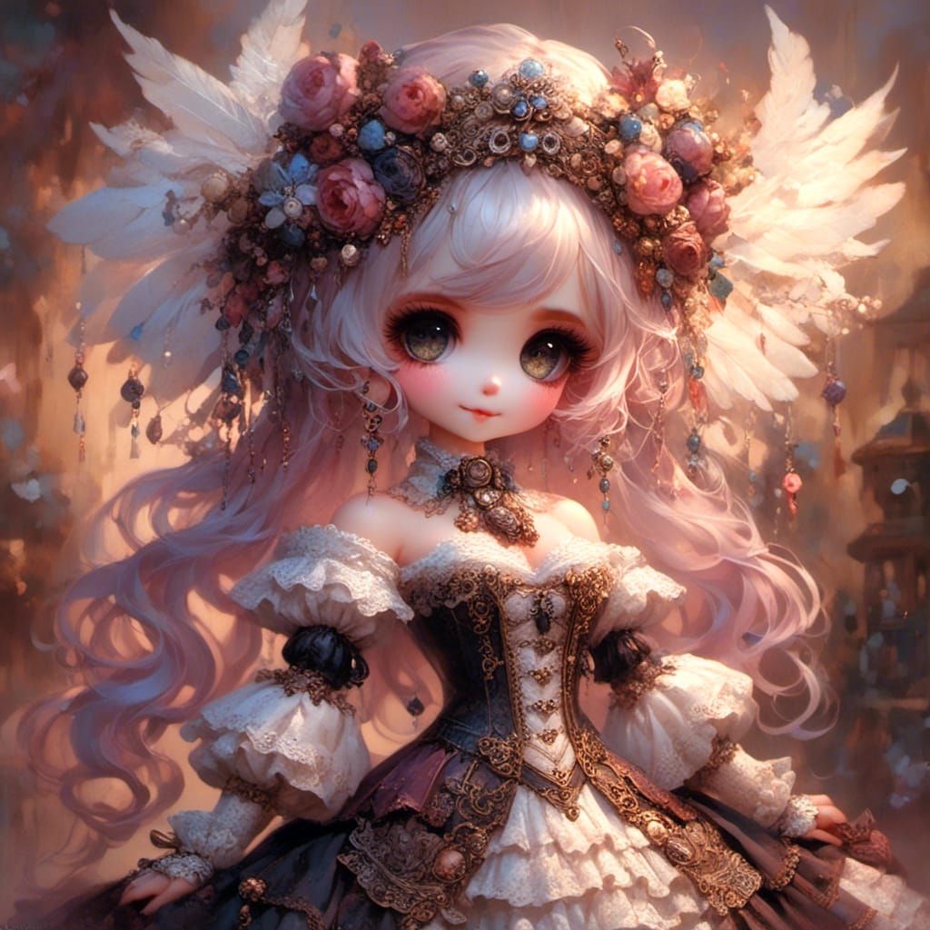 AI Image Generator Interpreting a Text Prompt