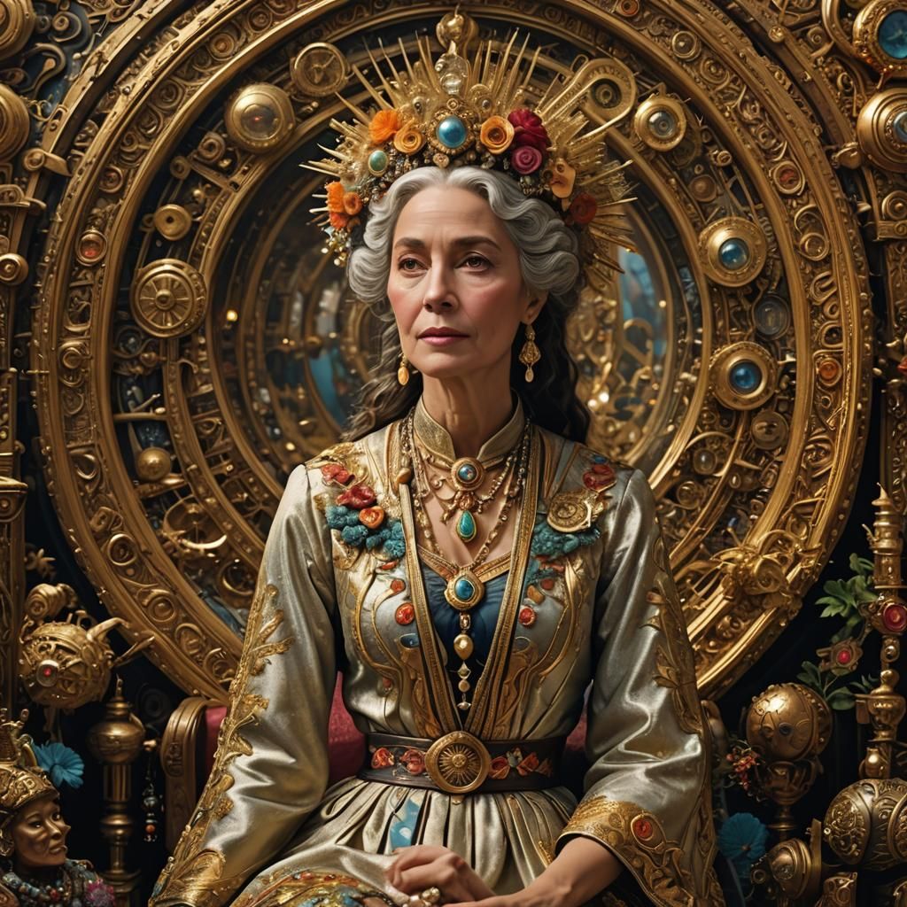 Hopeful Woman Portrait, Cinematic and Detailed