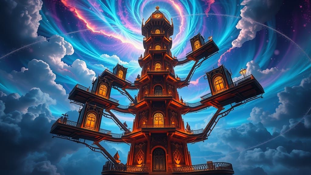 Mystical Engineering Marvel Beckons Exploration in Ethereal ...