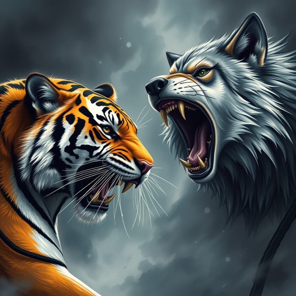 Tiger & Wolf