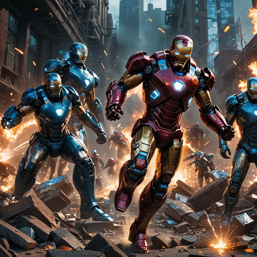 Iron Man Mark 3 Armor Heroic Rescue