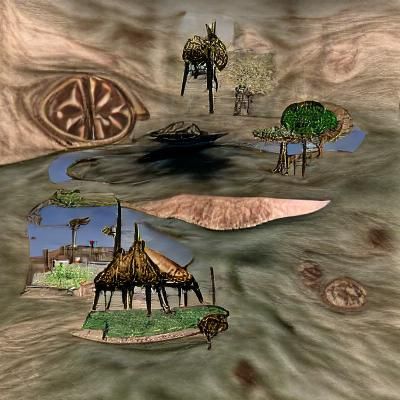 AI Image of Morrowind