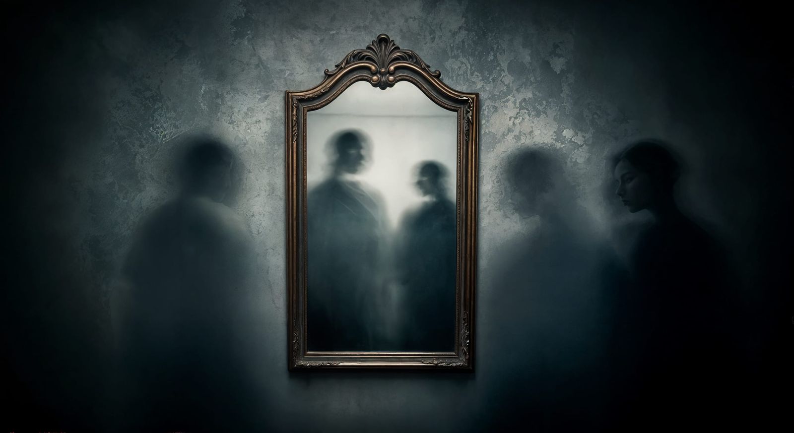 Whispers of Forgotten Memories in Antique Glass