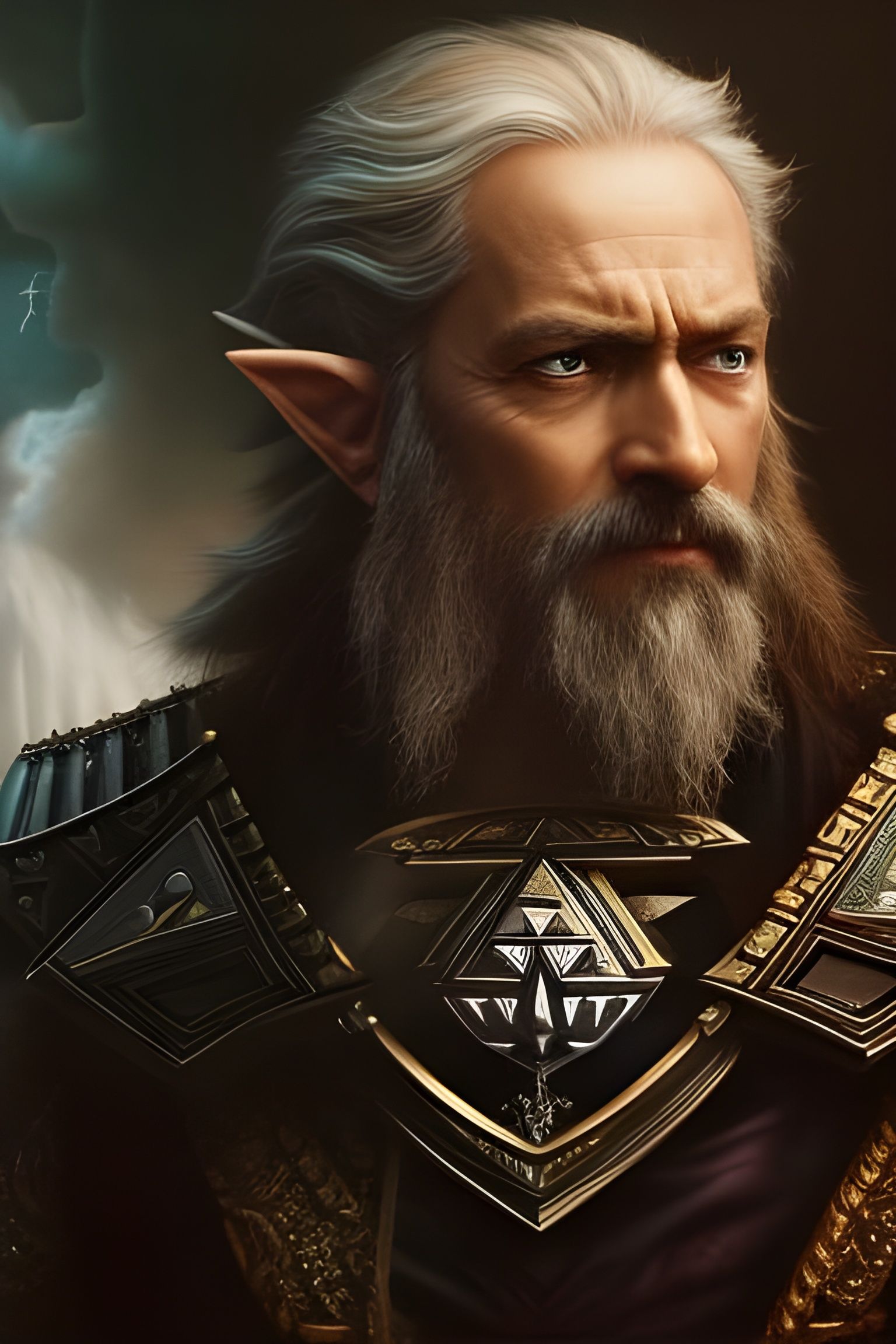 Hyper-Realistic Zelda Render in Airbrush Style