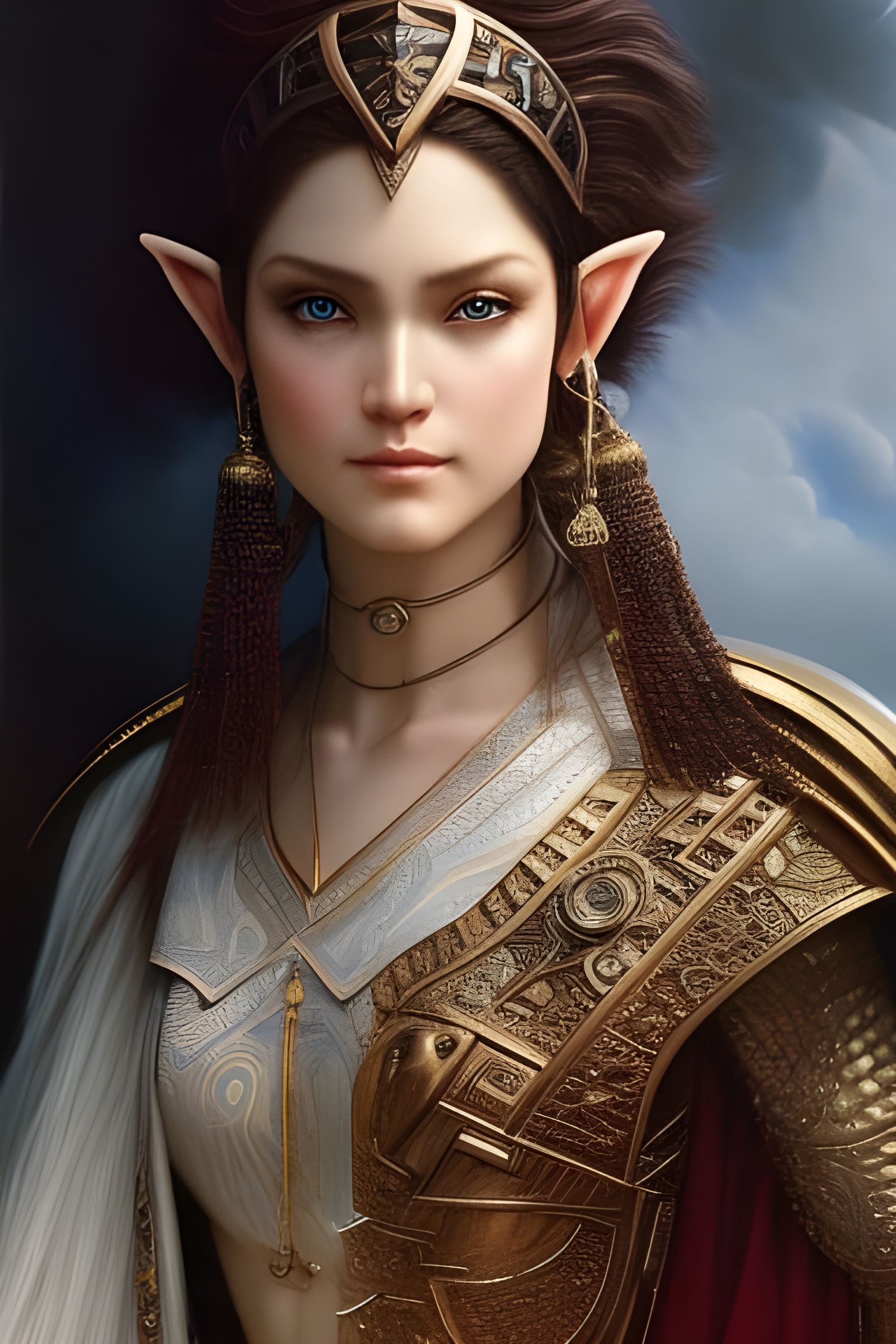 Hyper-Realistic Zelda in Airbrush CGI Render
