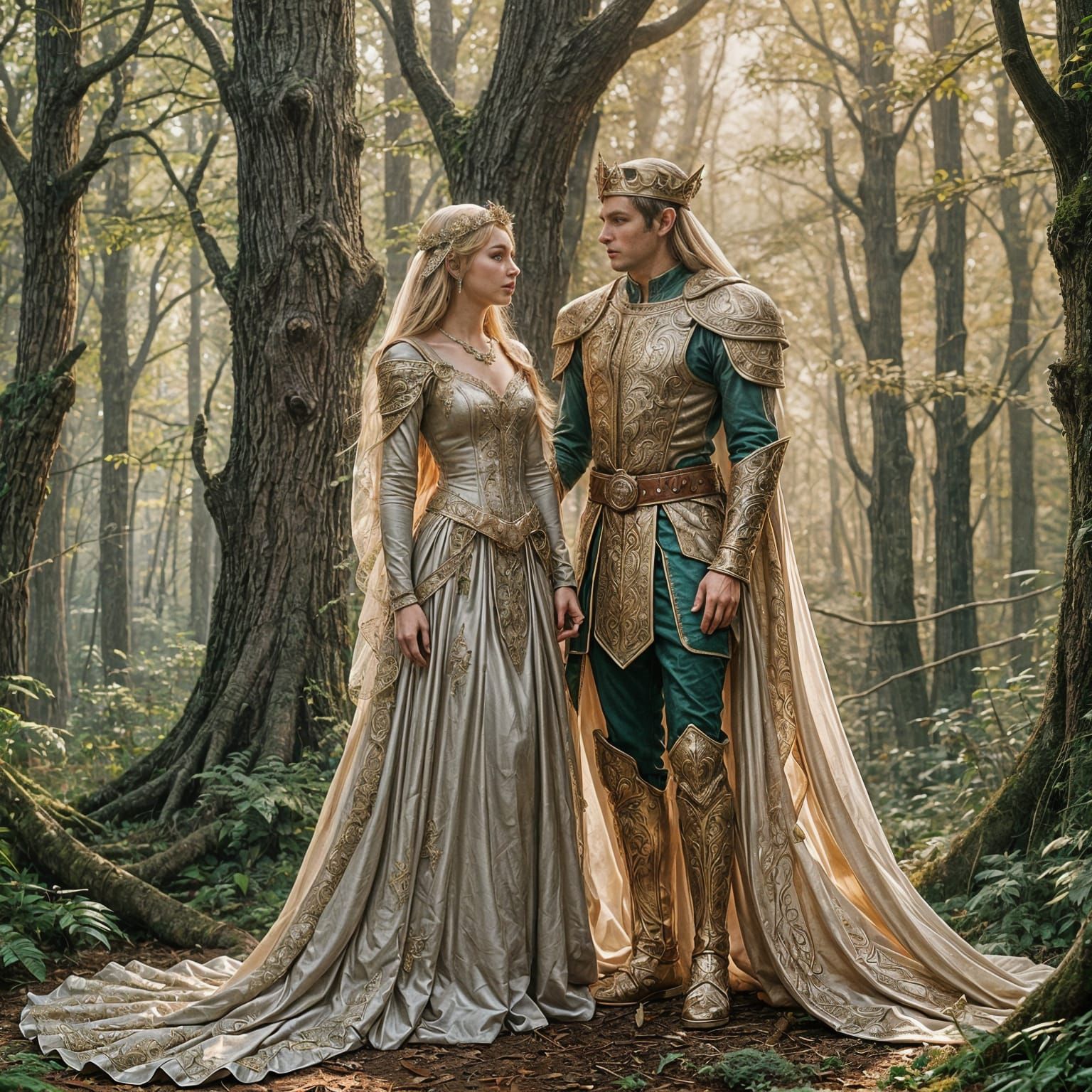 Elf Queen and King's Wedding Day