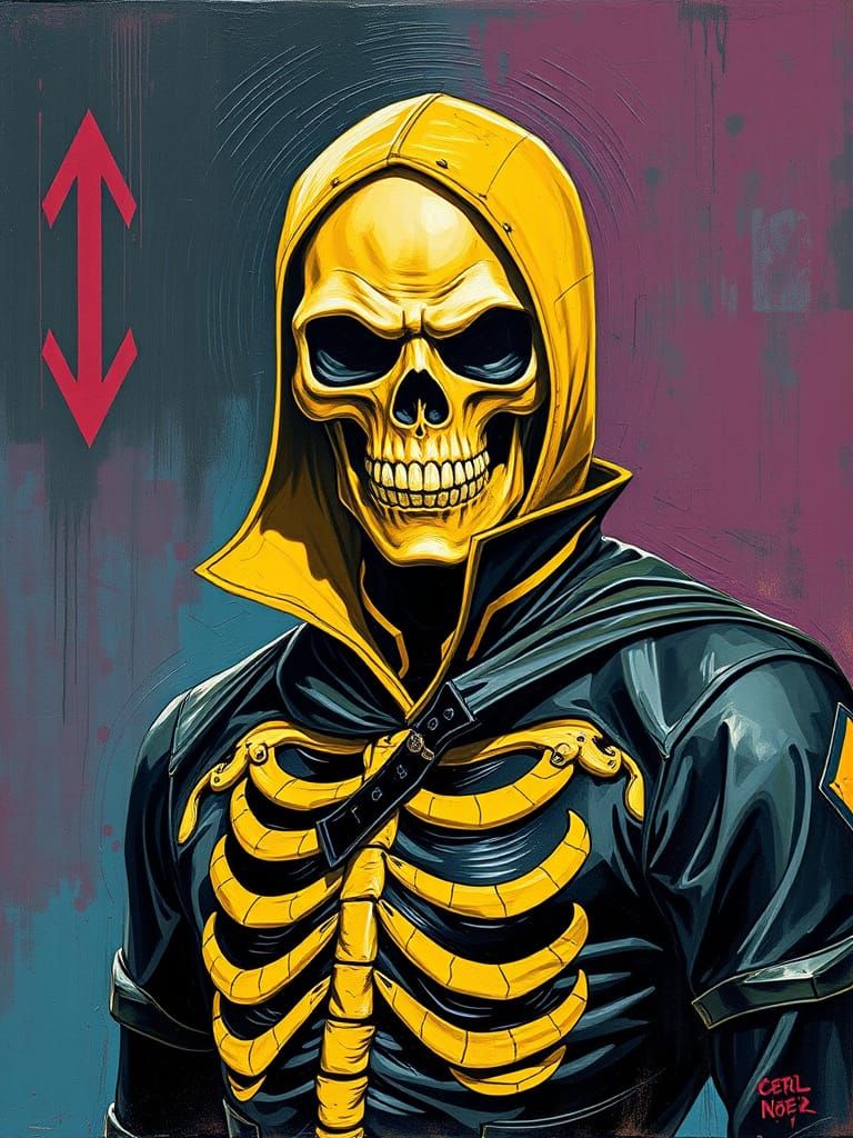 Kriminal 70: Italian Comic Book Hero in Expressionist Style