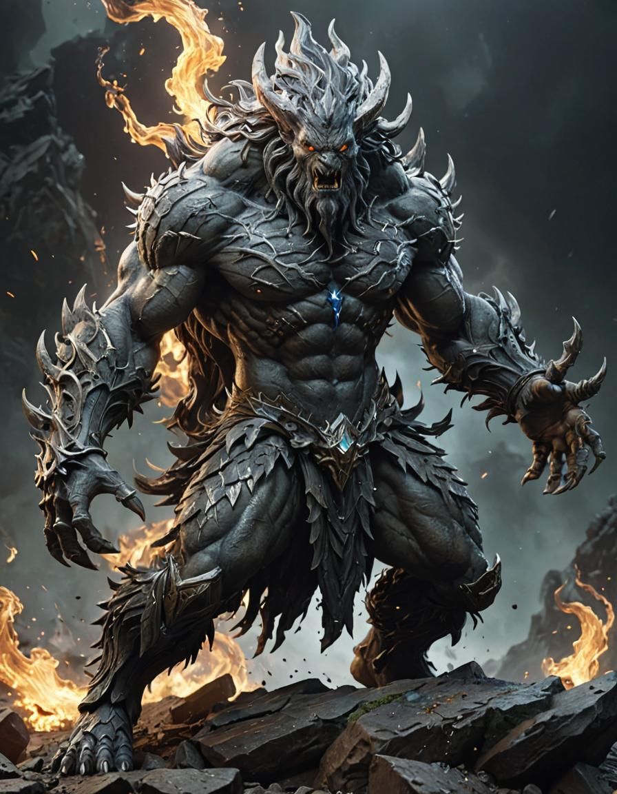 Primordial Chaos God in Dynamic Lighting