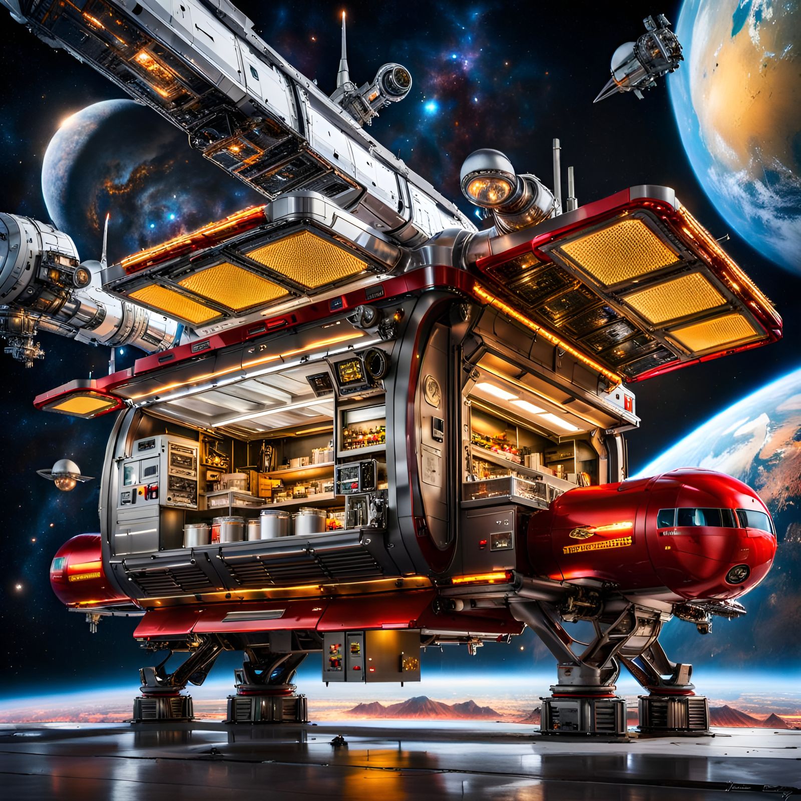 "Galactic Grub Mobile"