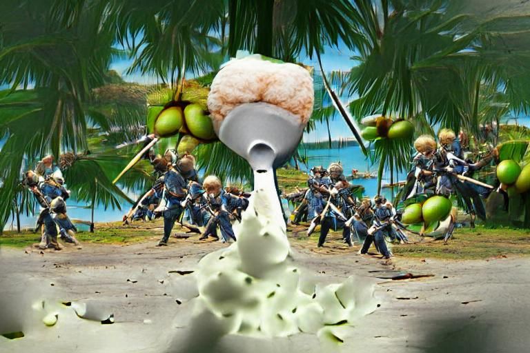 Idyllic Tropical Island Paradise Getaway