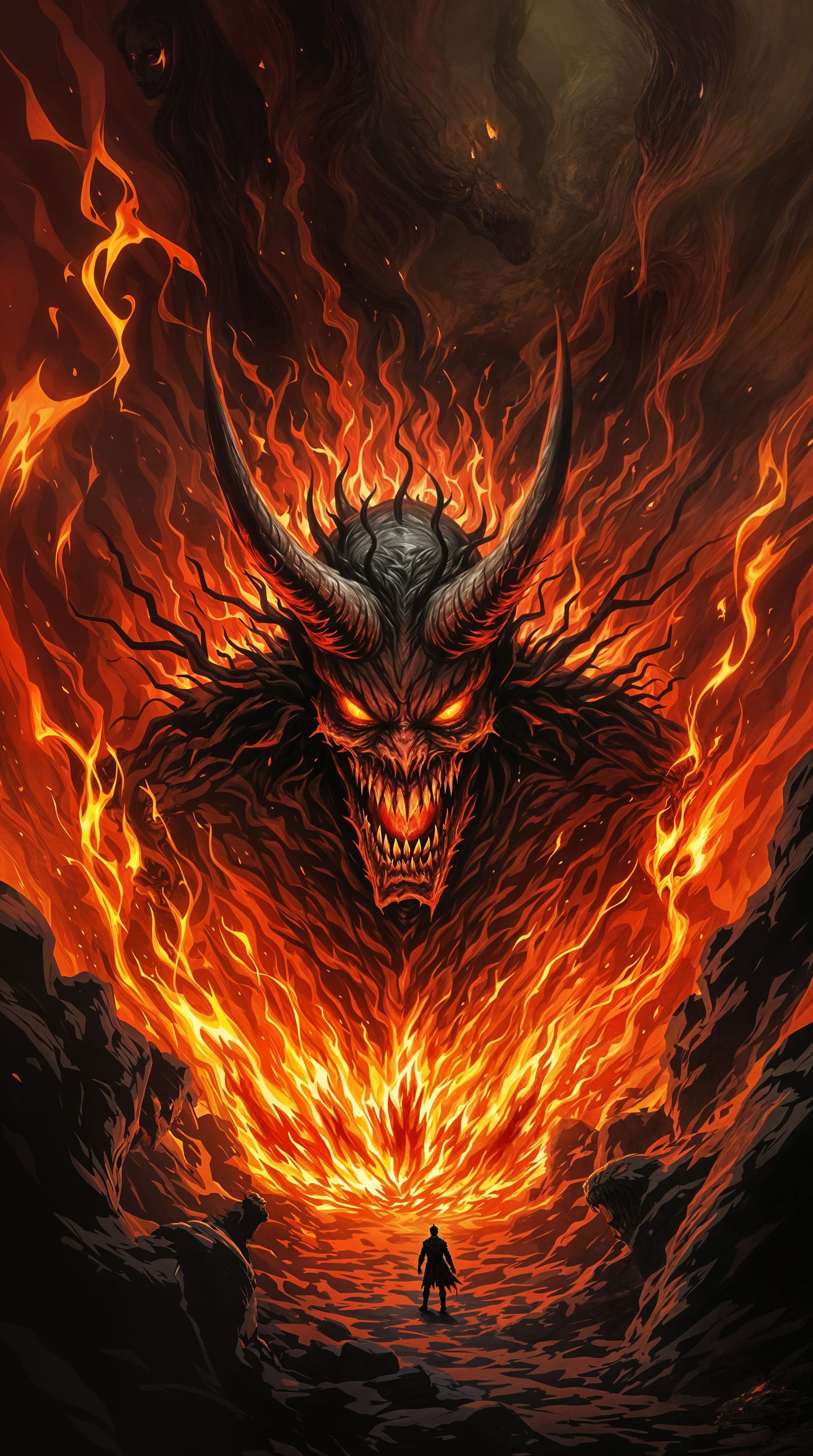 Fierce Wrath Ignites a Blazing Inferno