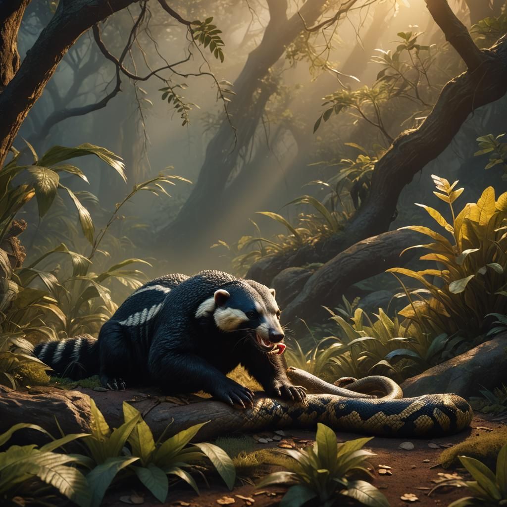 Honey Badger's Meal: A Matte Painting in Unreal Engine