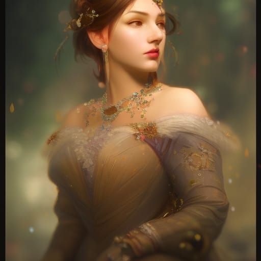Victorian Queen Concept Art in 8K Resolution