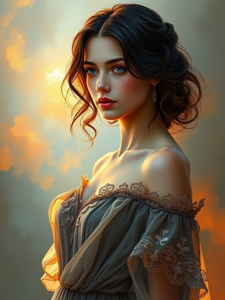 Ethereal Beauty in Soft Focus