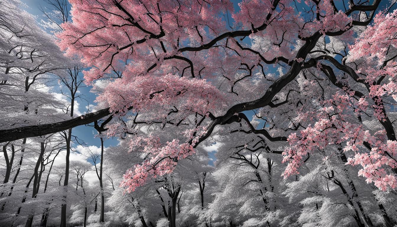 Abstract Infrared Light Visualization