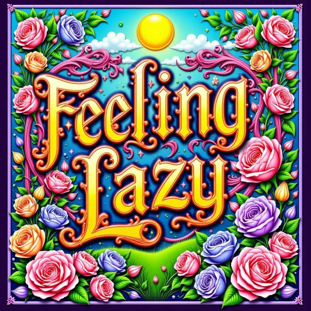 Vibrant Easter Whimsy in Rainbow Smoke Font