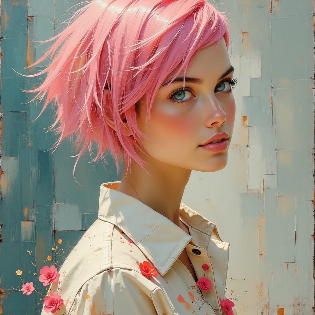 Miami Painter Yanet Garcia as Lara Cox in Dynamic Scene