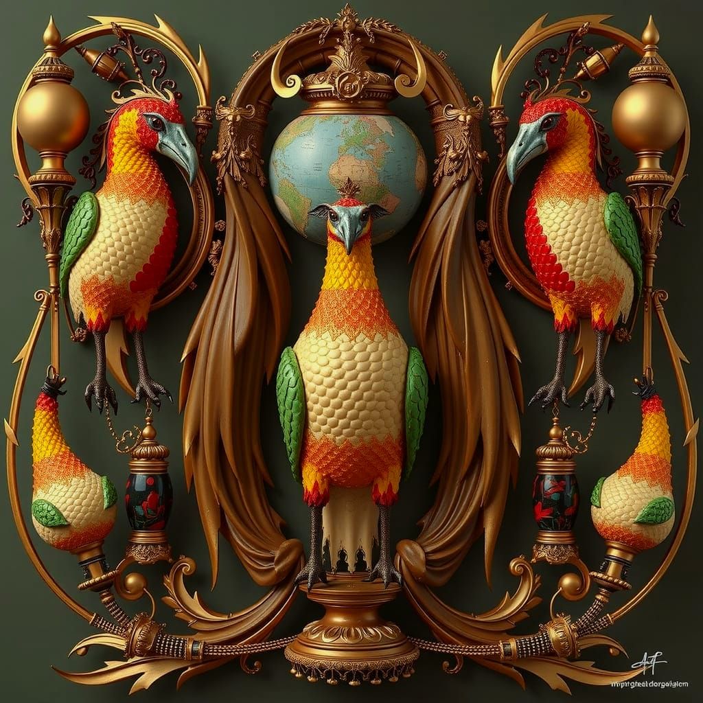 Hyperrealistic Masterpiece of Vivid Colors