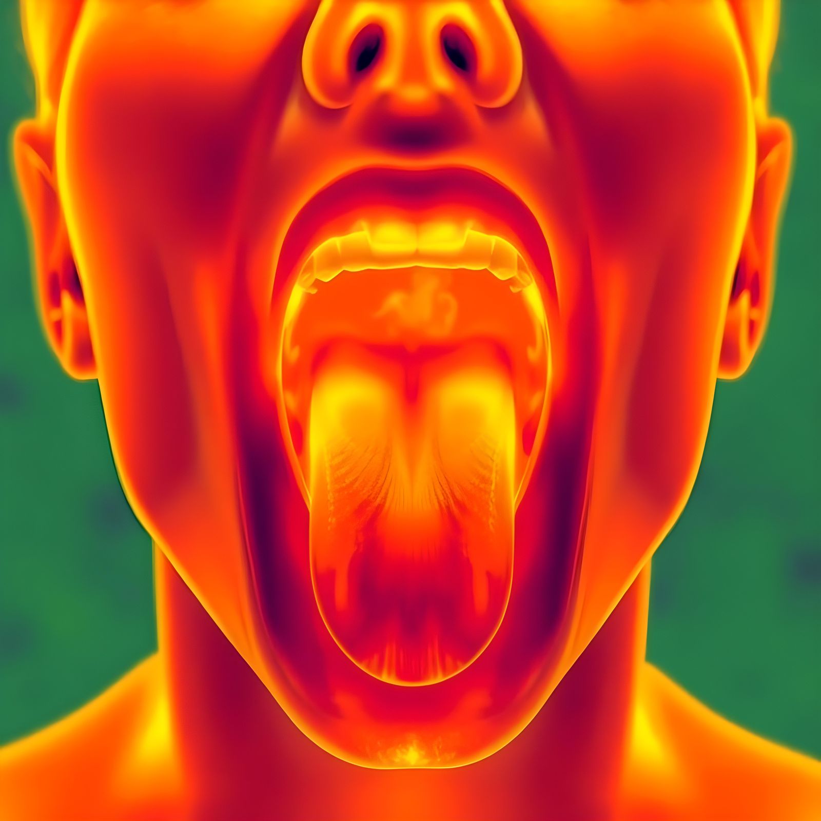 Synesthesia: Tasting Heat Through Optical Imaging
