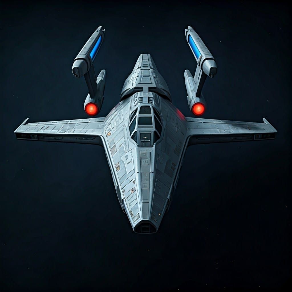 Star Trek Assault Shuttle in Futuristic Industrial Style