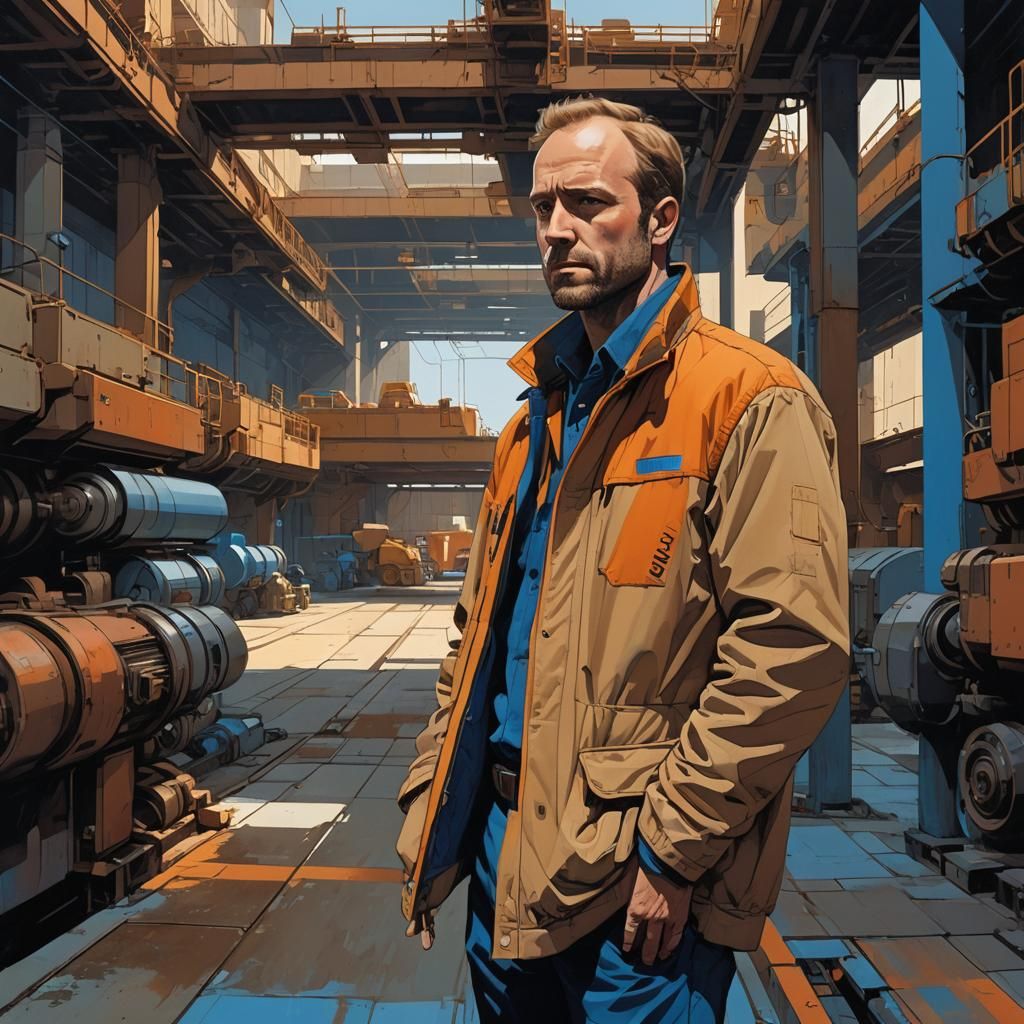 Ben Harris on Loading Dock: Matte Painting Concept Art