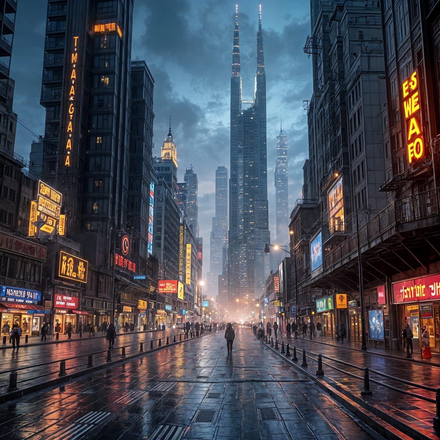 Sailing Armada in a Majestic Oceanic Landscape