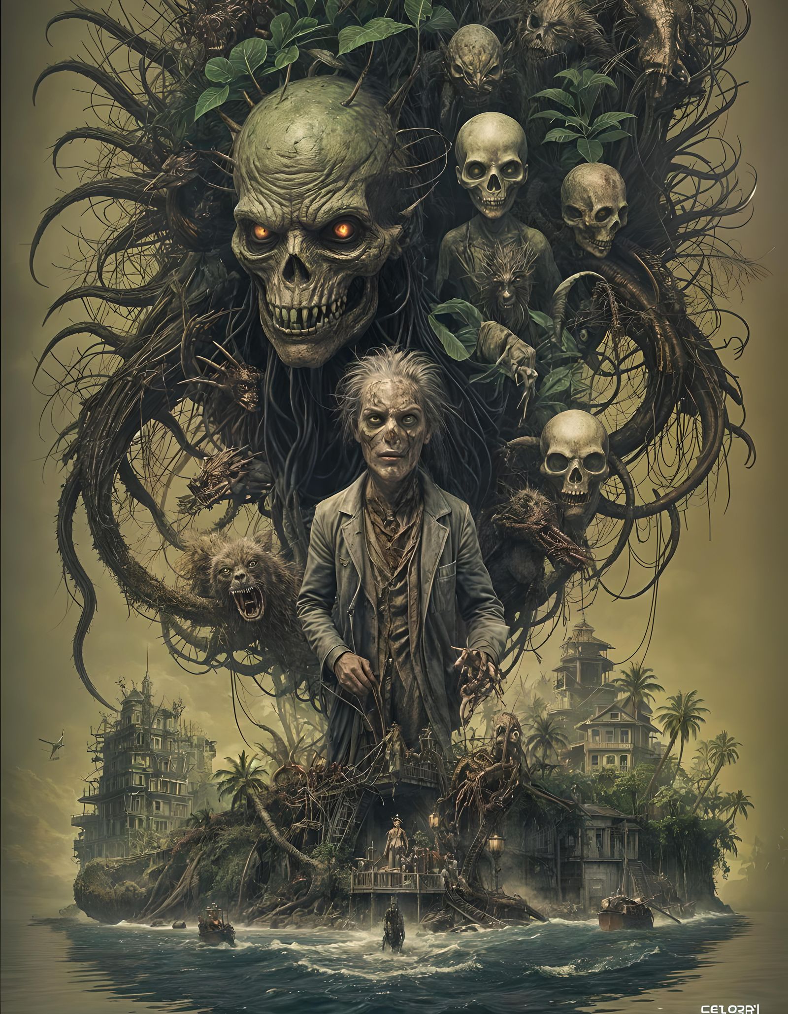 The Island of Doctor Moreau: A Biopunk Horror