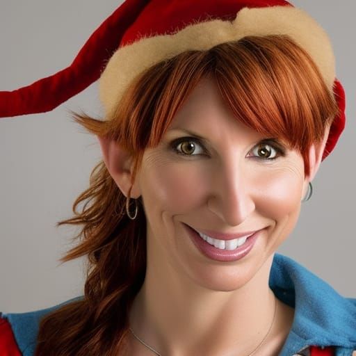 Kari Byron Transformed Into an Elf
