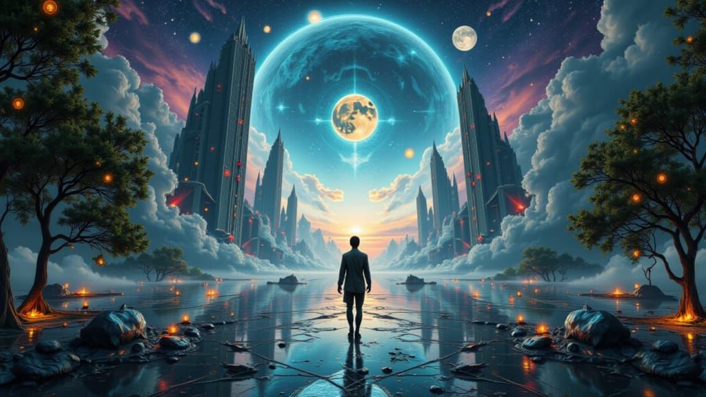 The Quantum Pilgrim Adrift in Impossible Geometry