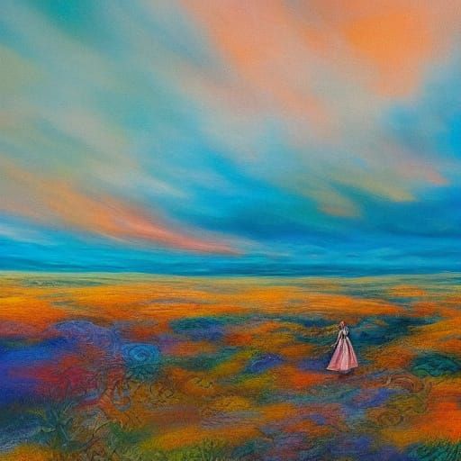 Surreal Masterpiece of Dreamlike Travel