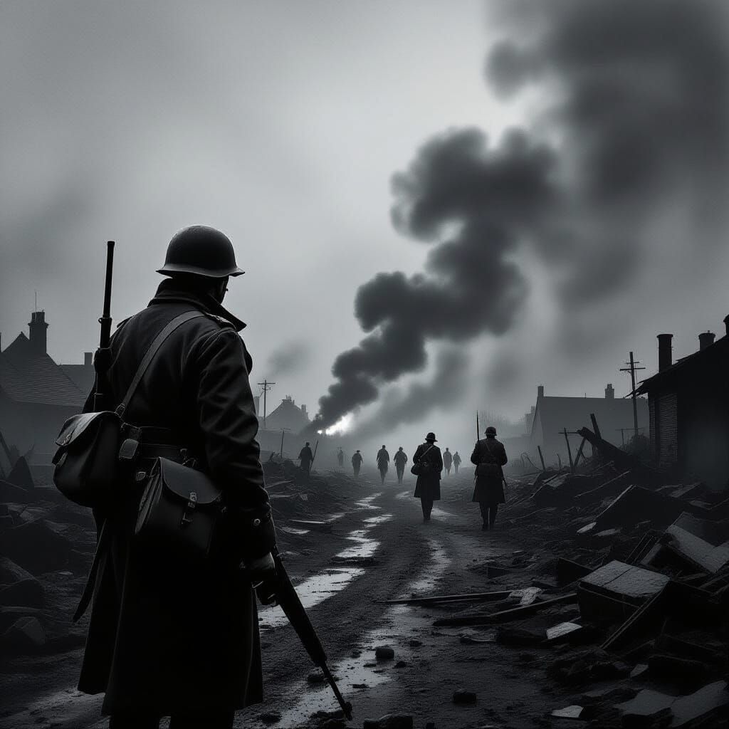 World War 2 Horrors: Gritty Realistic Depiction