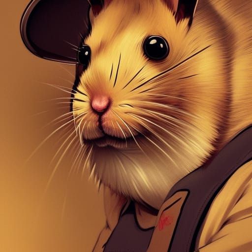 Hamsters in Overalls