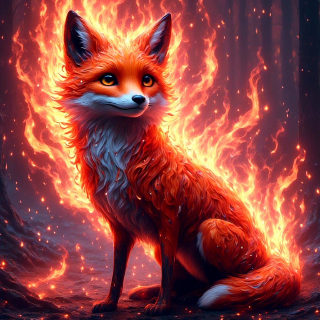 Flame fox! - (Read Description)