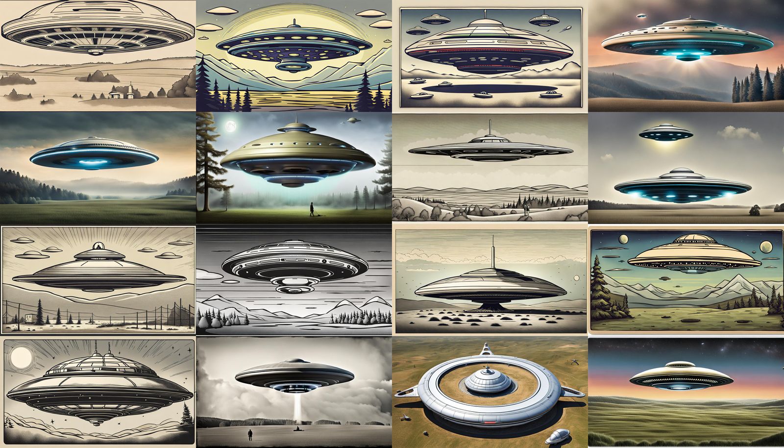Classic UFO Image