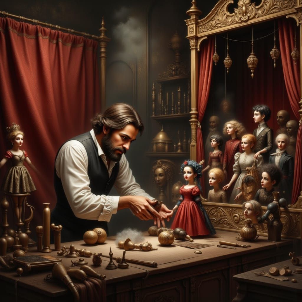 Victorian Marionette Workshop at Twilight