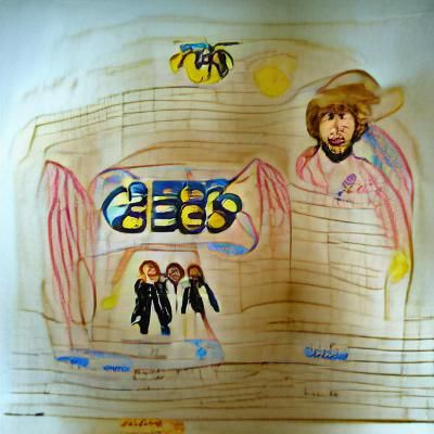 Child's Drawing of the Bee Gees