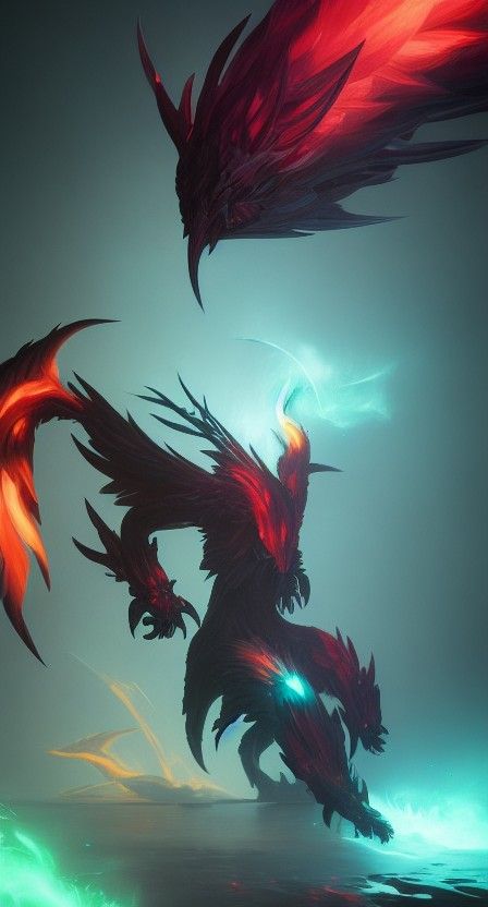 Grimm with Dynamic Lighting, Fantasy Concept Art