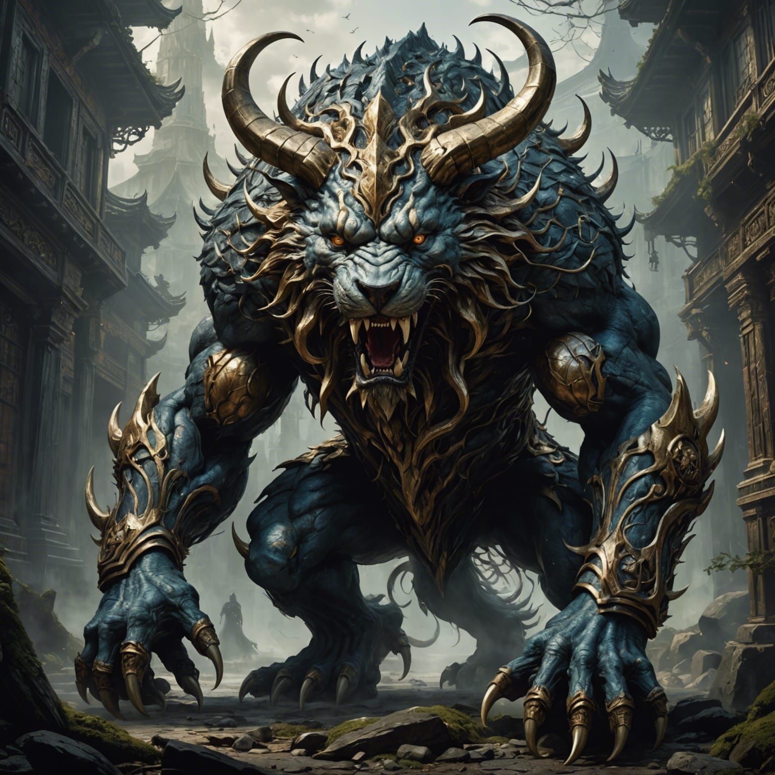 Hyper-Detailed Beast Masterpiece