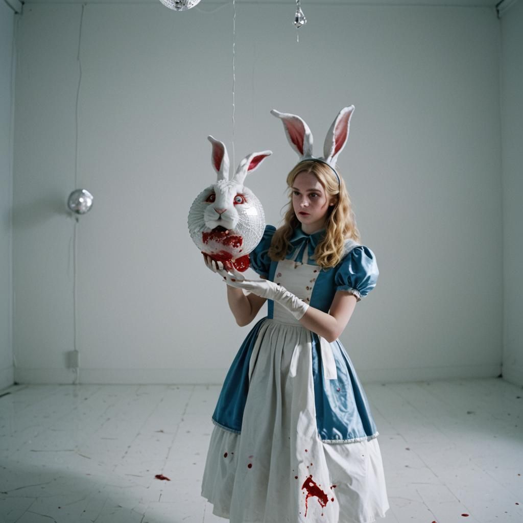 Alice in Wonderland: A Dark Fantasy Film Still