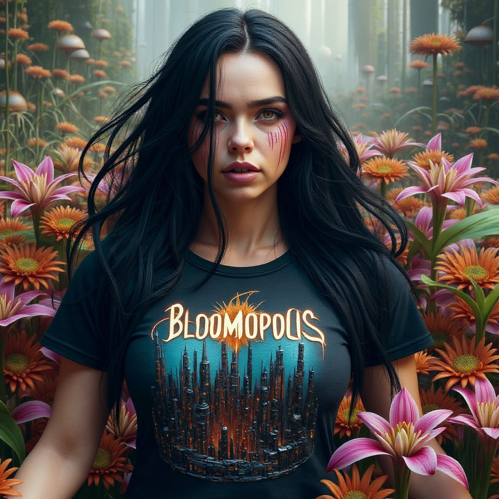 Sinister Woman in Bloomopolis Style